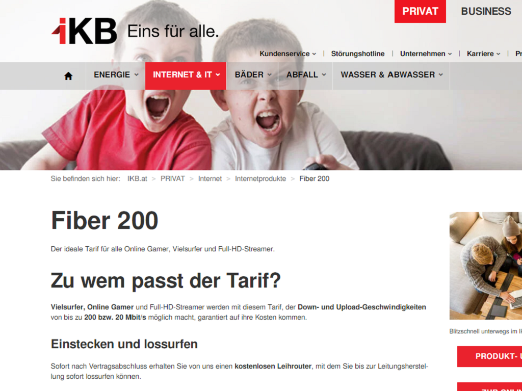 Internet Provider IKB