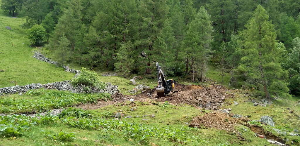 Hier soll sie also gebaut werden.