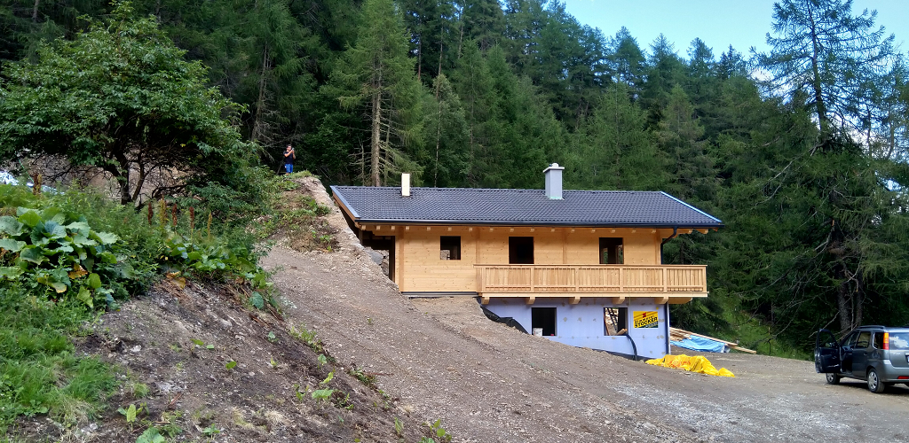 Rohbau fertig.