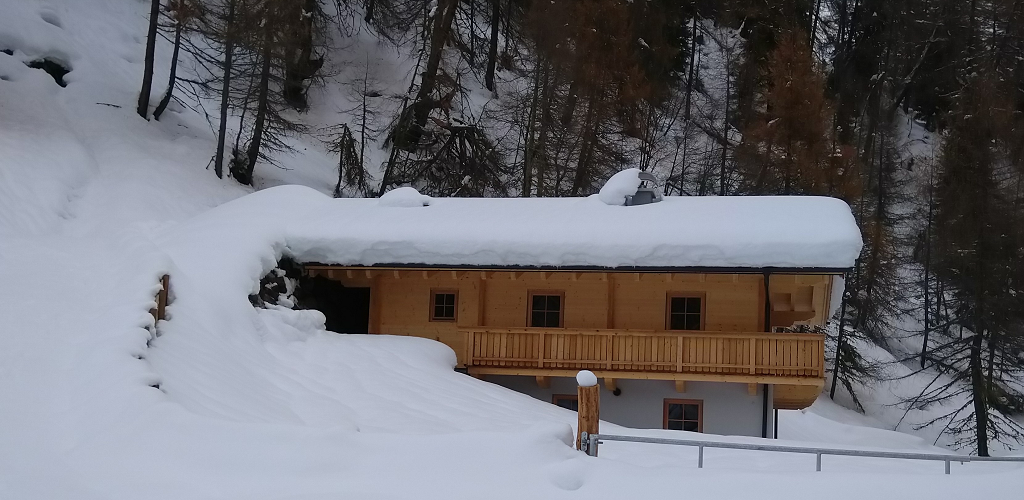 Erster Winter, richtig schwer.